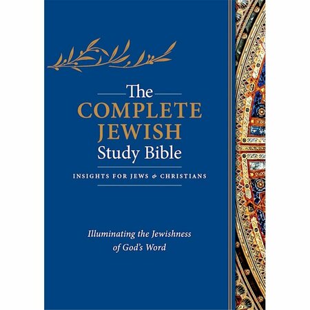 ARTILUGIO The Complete Jewish Study Bible - Black Genuine Calfskin Leather AR3320676